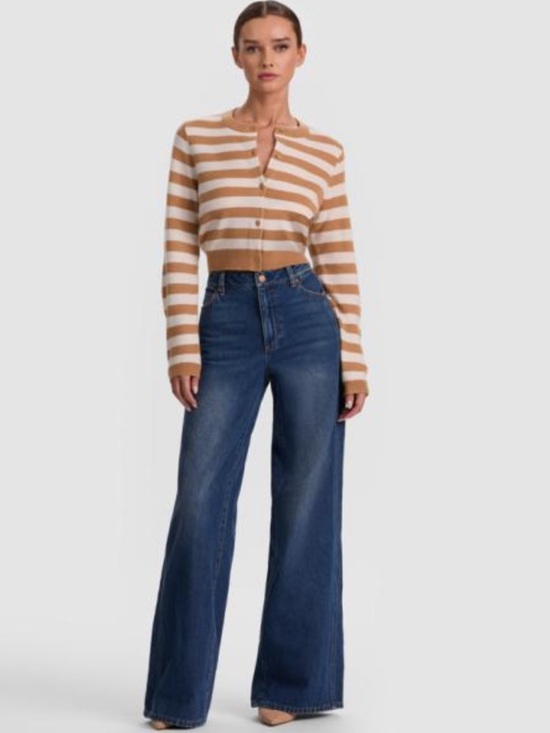 Alice + Olivia Denim - Alice + Olivia High-Rise Cool Jean